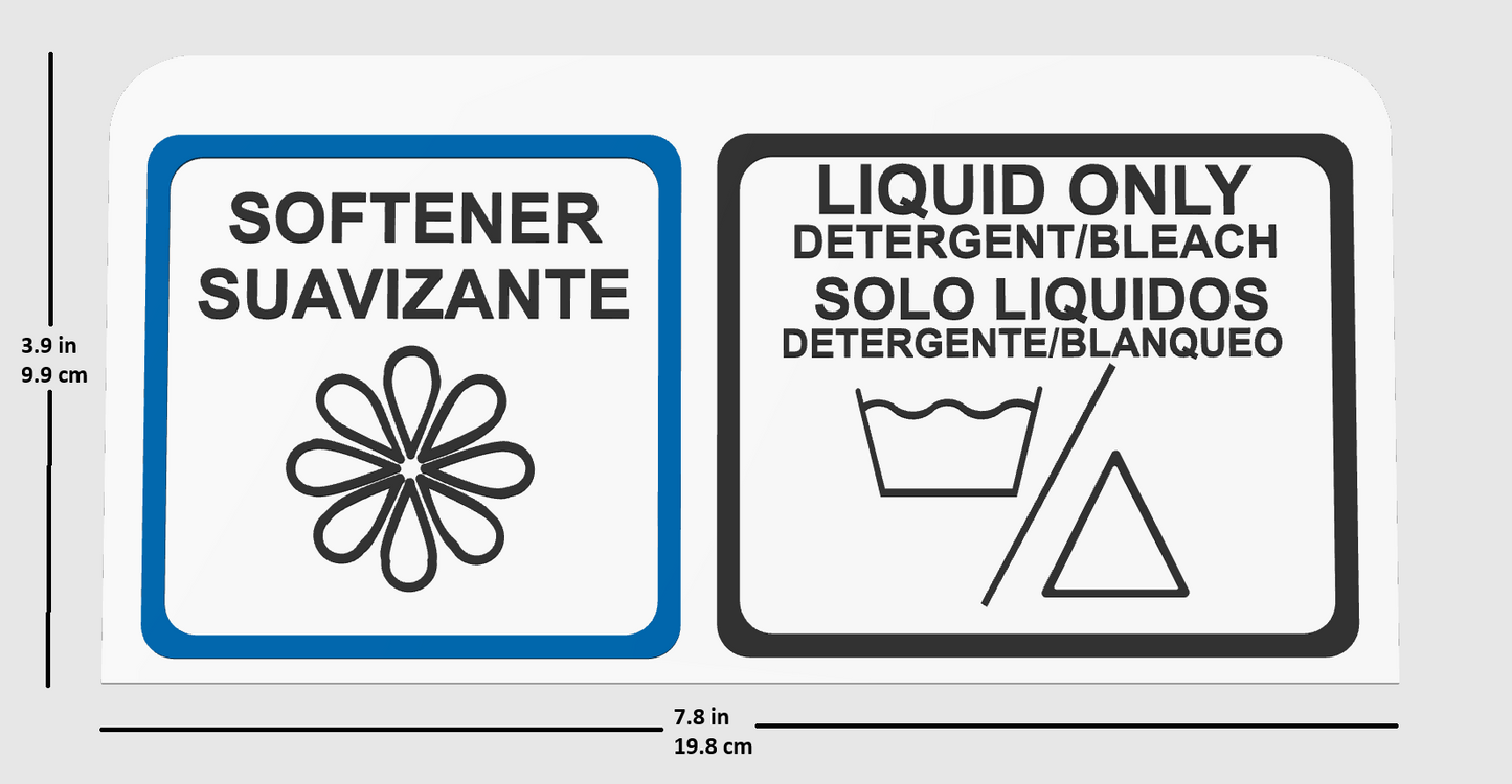 Wascomat and Electrolux Kit - Washer Soap Dispenser Gen 6/7 # 432240101, 472995401